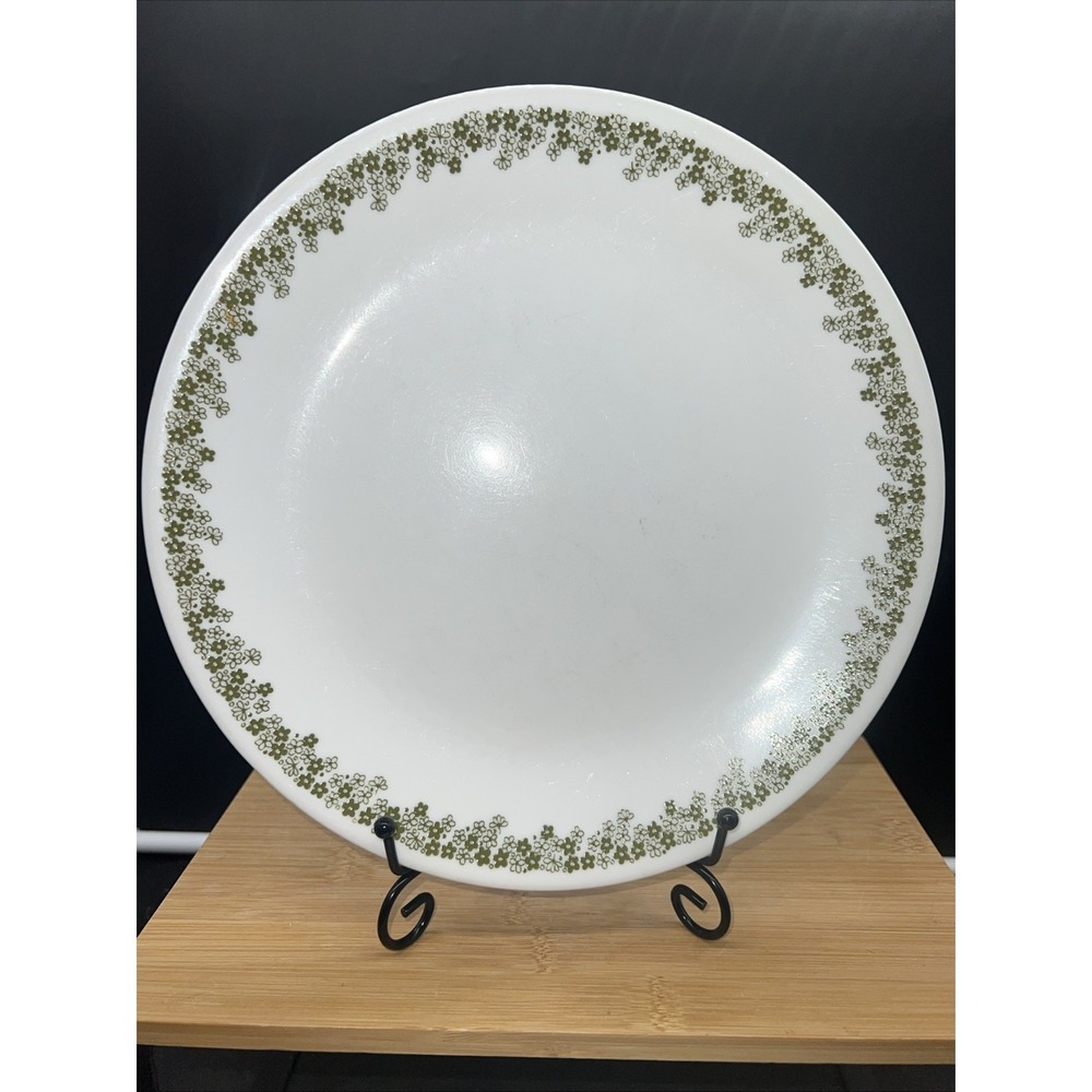 Corelle Spring Blossom "Crazy Daisy" 10.25" Dinner Plates set of 8 Vintage MCM